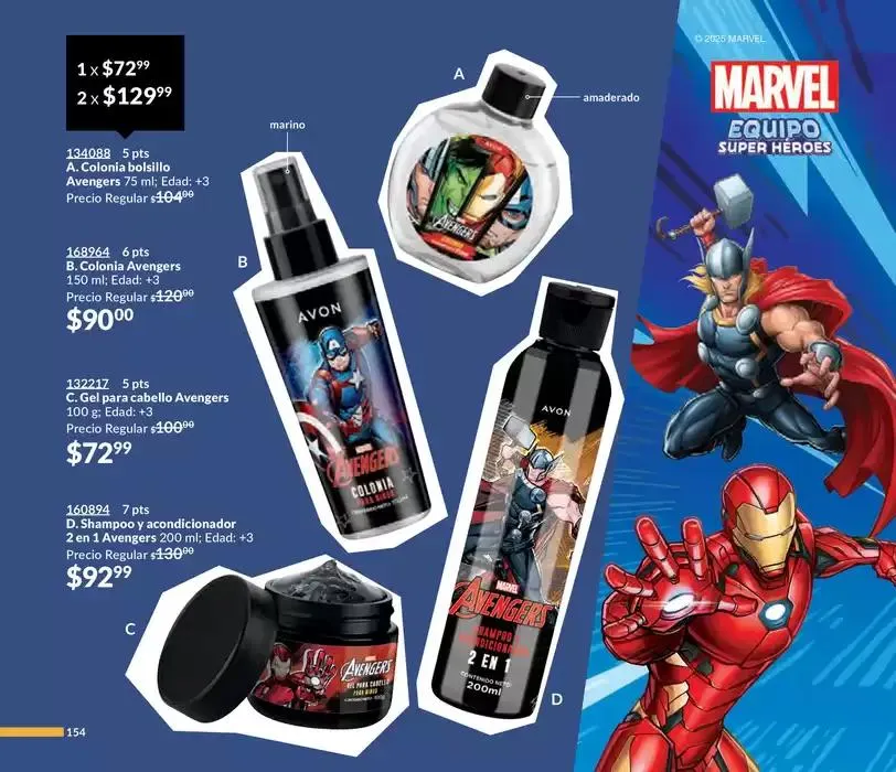 Catálogo de Avon Casa & Estilo C7 1 de julio al 31 de julio 2025 - Pagina 154