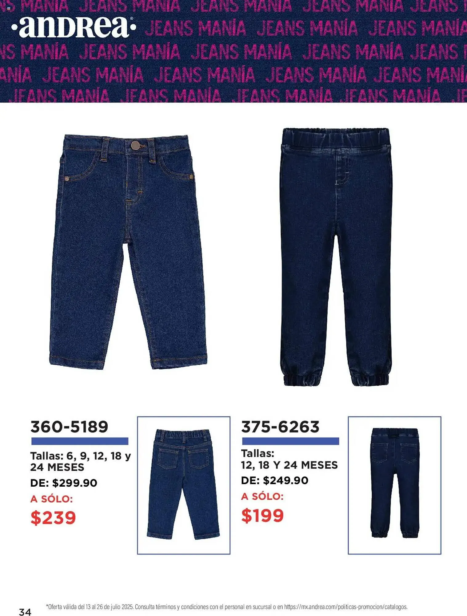 Catálogo de Catálogo Andrea 13 de julio al 27 de julio 2025 - Pagina 34
