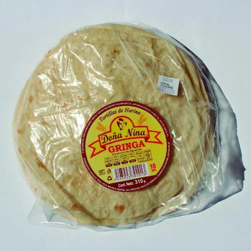 Tortilla Harina Gringa 10 Pz
