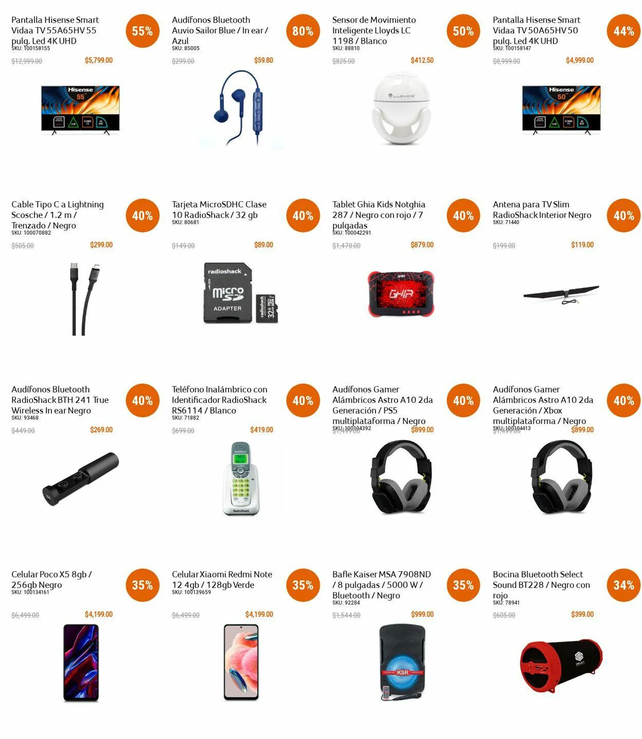 Catálogo de Radio Shack Oferta actual 8 de noviembre al 23 de noviembre 2023 - Pagina 1