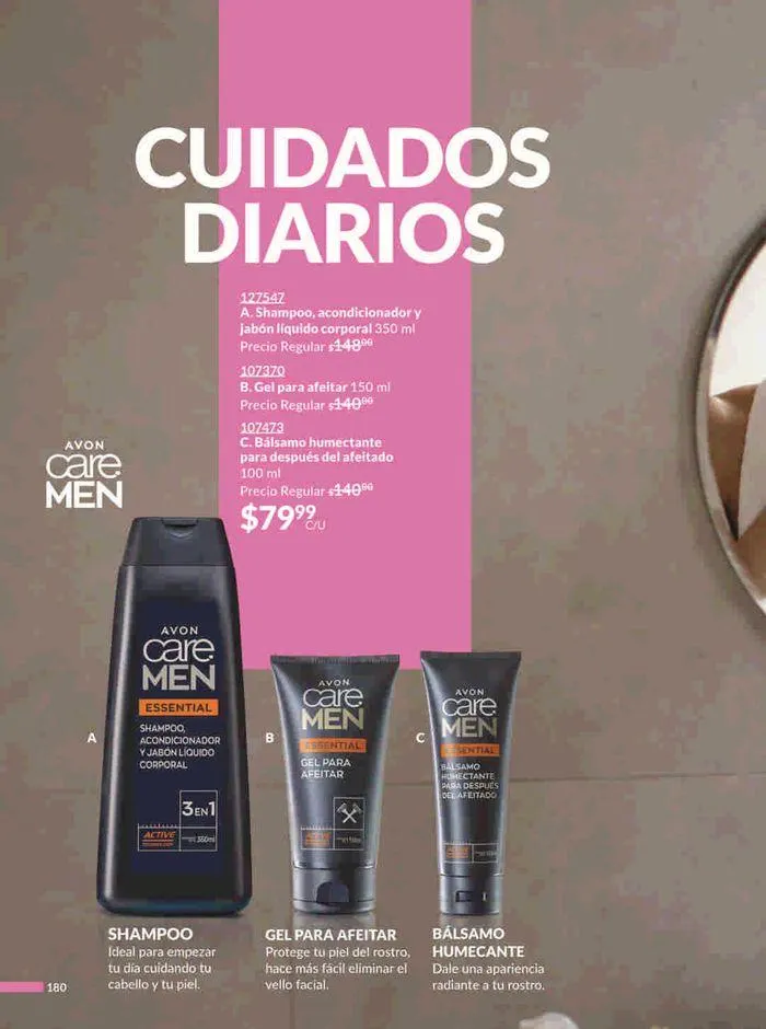 Catálogo de Avon COSMÉTICOS C15 14 de agosto al 18 de septiembre 2024 - Pagina 180