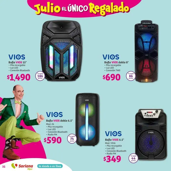 Catálogo de Julio Regalado Híper 27 de junio al 3 de julio 2024 - Pagina 32