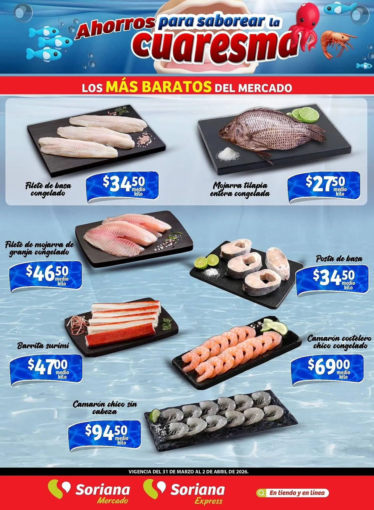 Catálogo de Folleto Soriana Mercado 31 de marzo al 2 de abril 2026 - Pagina 2