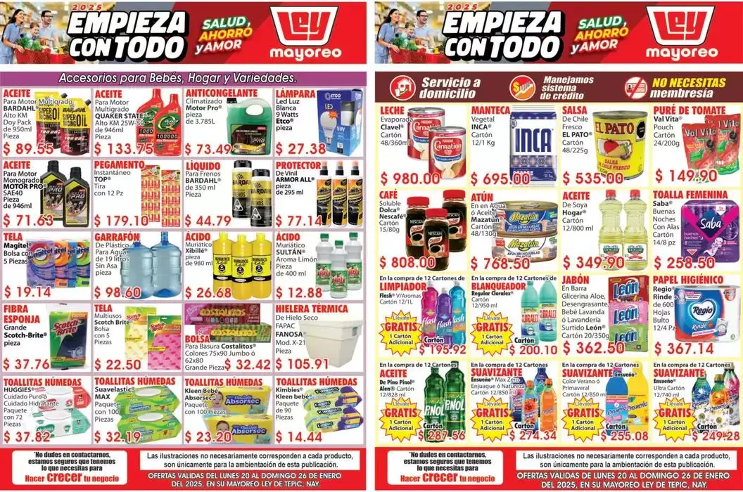 Catálogo de Empieza con todo Tepic 20 de enero al 26 de enero 2025 - Pagina 1