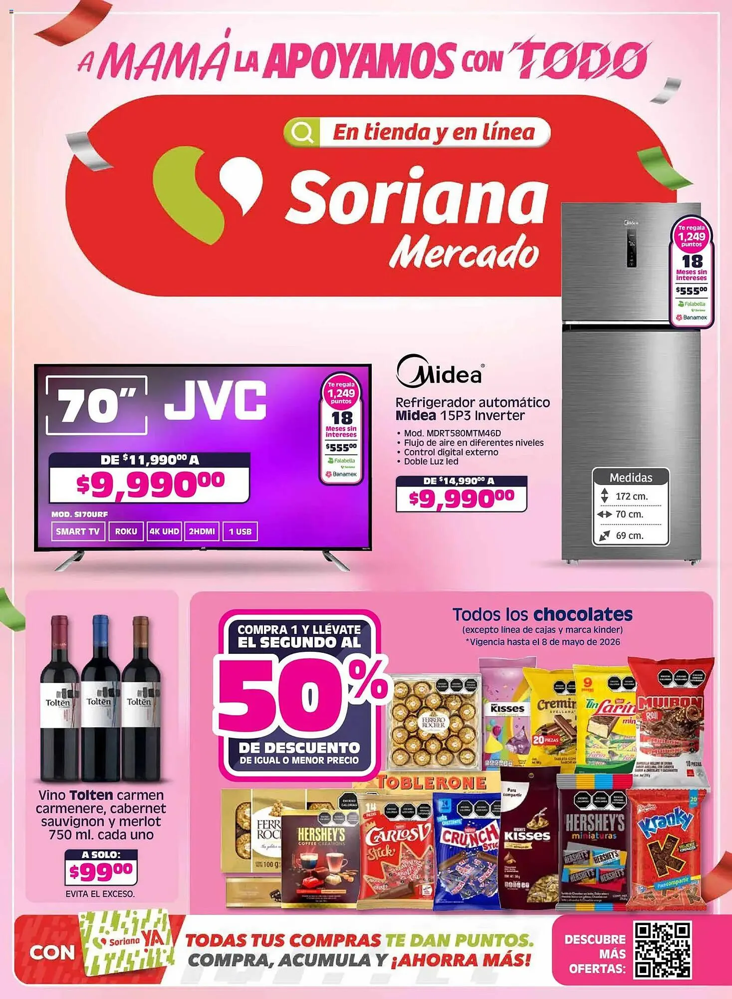 Catálogo de Folleto Soriana Mercado 30 de abril al 11 de mayo 2026 - Pagina 1