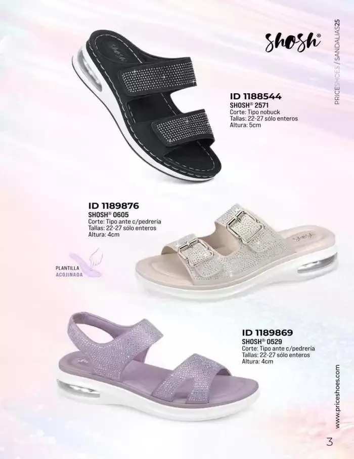 Catálogo de SANDALIAS | CONFORT | 2025 | 1E 11 de marzo al 31 de agosto 2025 - Pagina 3