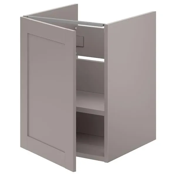 Gabinete bajo p/lavabo c/1 puerta,