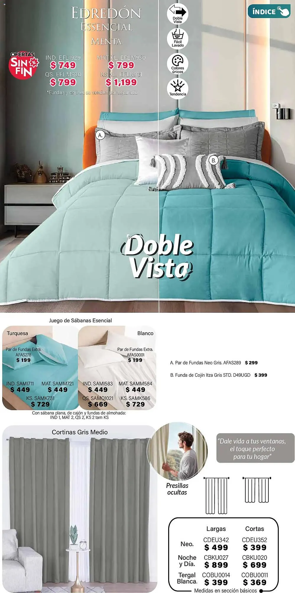 Catálogo de Catálogo Colchas Concord 1 de noviembre al 1 de febrero 2026 - Pagina 156