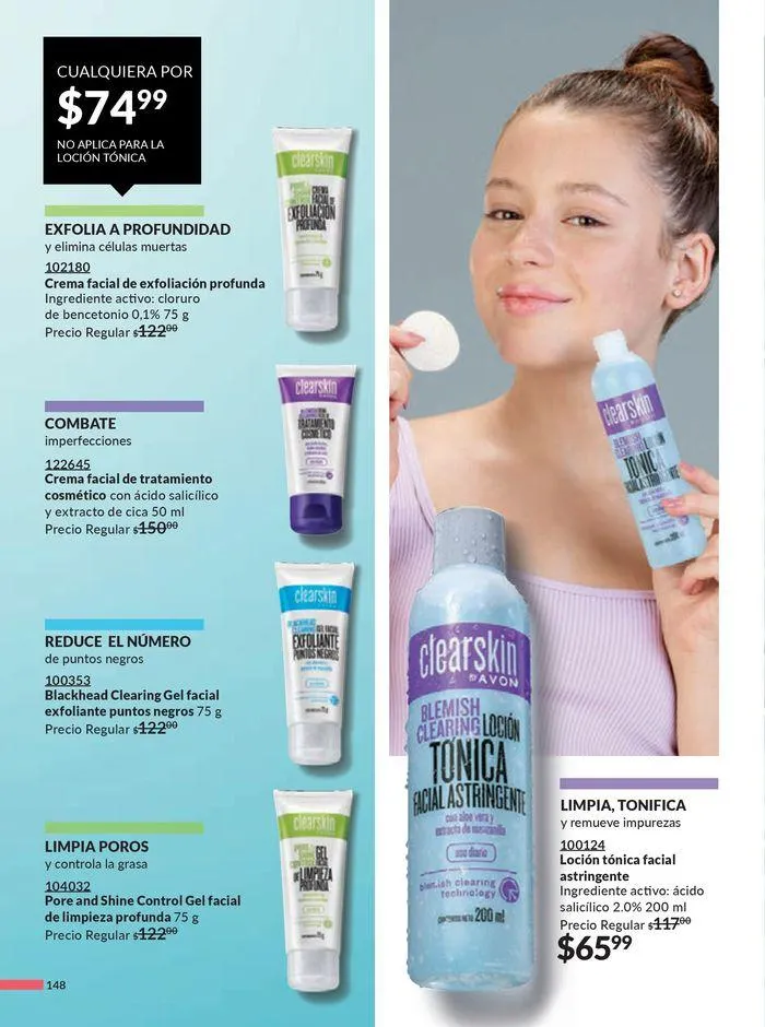 Catálogo de Avon COSMÉTICOS C09 17 de abril al 22 de mayo 2024 - Pagina 148