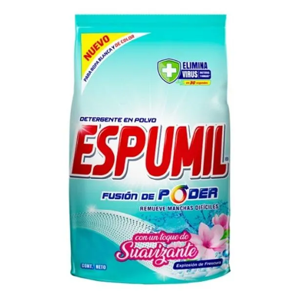 Detergente Espumil polvo explosión frescura 9 kg