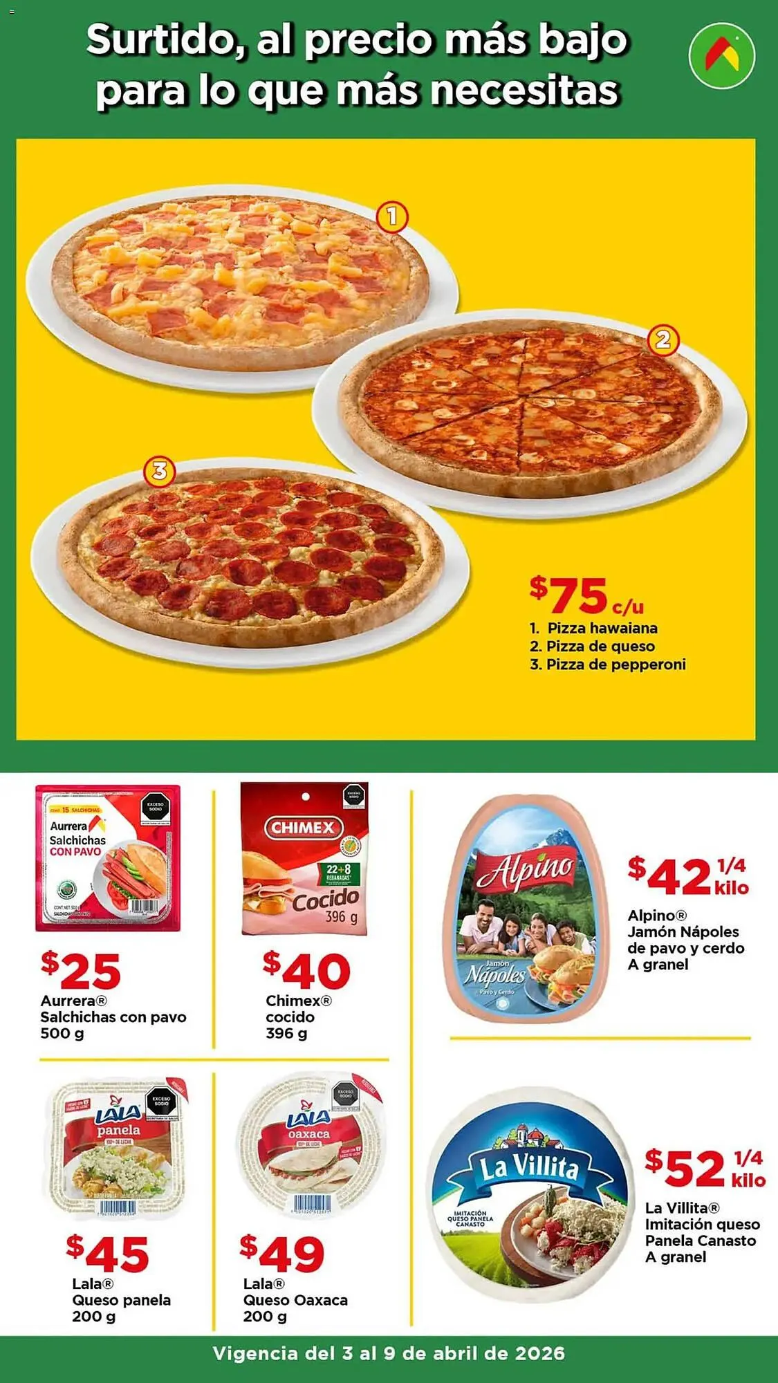 Catálogo de Folleto Bodega Aurrerá 3 de abril al 10 de abril 2026 - Pagina 4