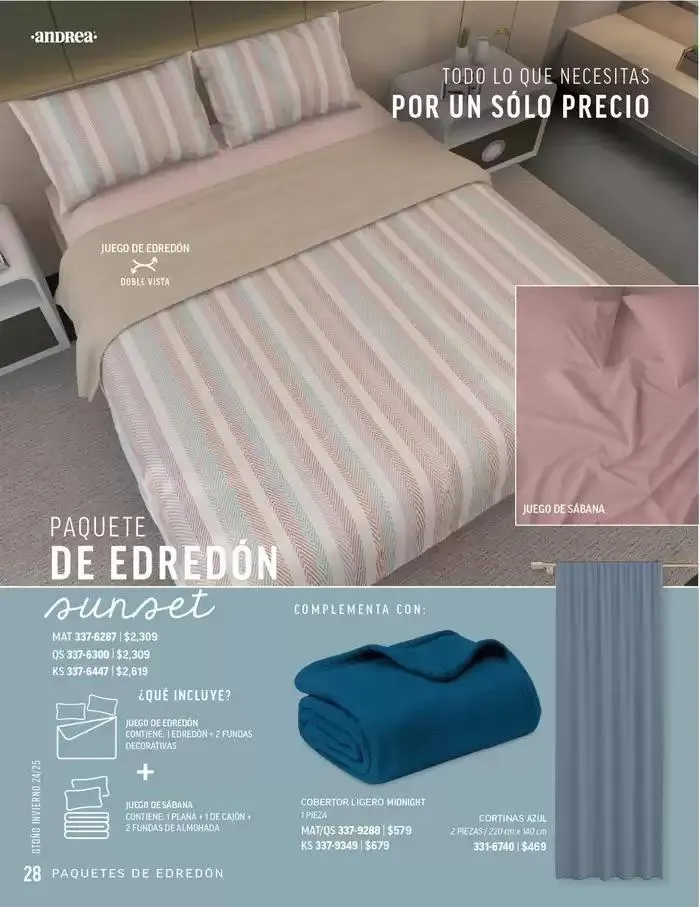 Catálogo de ANDREA - ANDREA HOME 26 de agosto al 25 de enero 2025 - Pagina 56