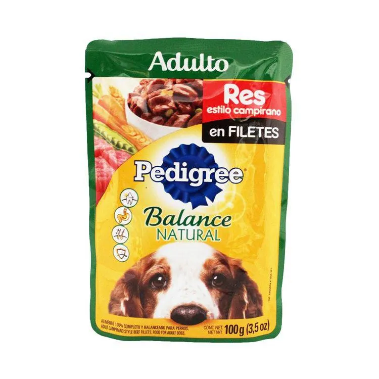 Alimento Pedigree Rz Peq Res Veg 100grs - Pedigree - 1 pieza