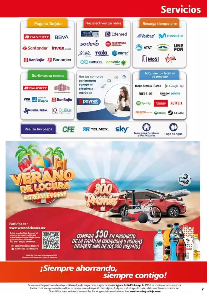 Catálogo de Boletín Farmacias Guadalajara 19 de mayo al 31 de mayo 2025 - Pagina 7