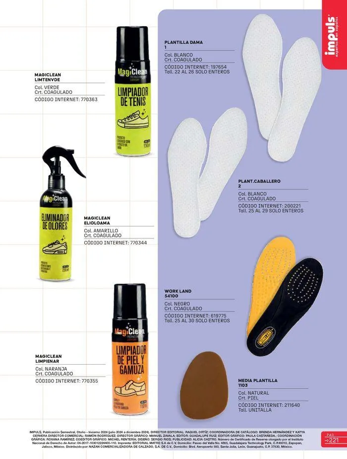 Catálogo de IMPULS Caballero Verano-Otoño 5 de julio al 15 de noviembre 2024 - Pagina 223