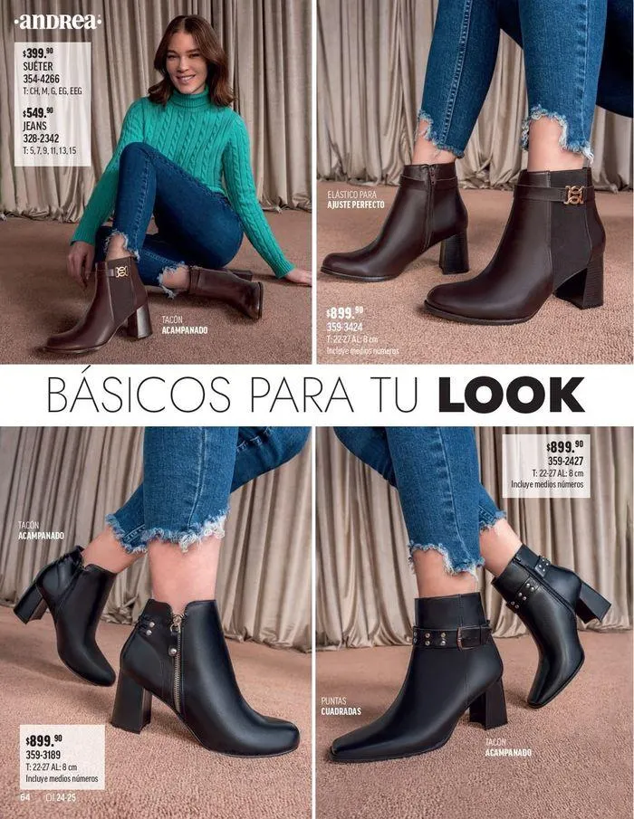 Catálogo de ANDREA - CALZADO DAMA 26 de agosto al 25 de enero 2025 - Pagina 160