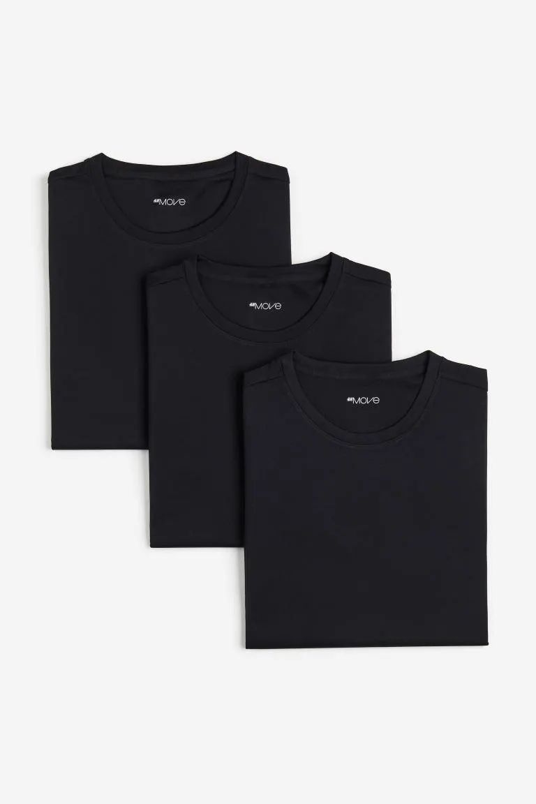 3-pack DryMove™ sports T-shirts