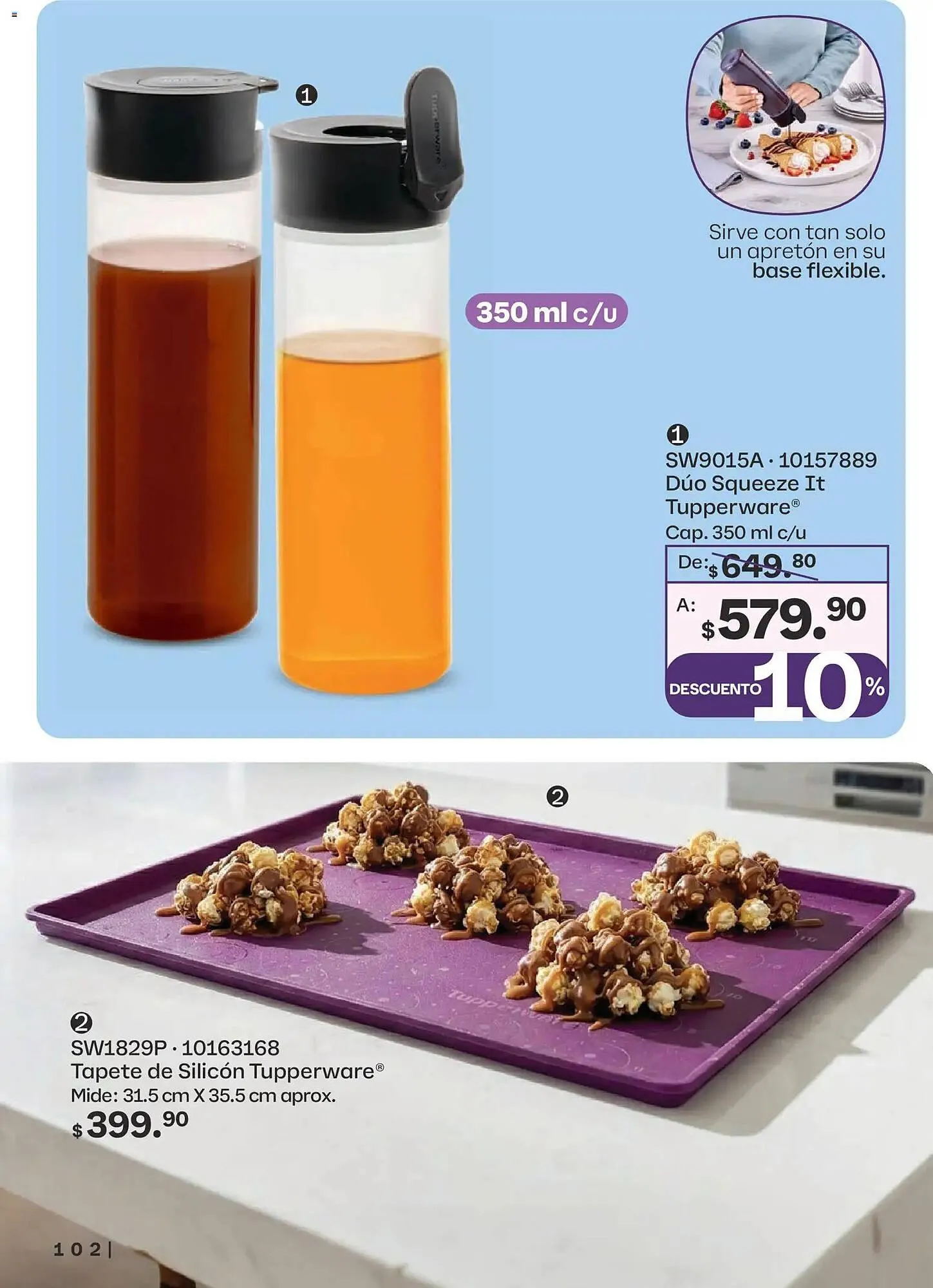 Catálogo de Catálogo Tupperware 23 de febrero al 23 de marzo 2026 - Pagina 102