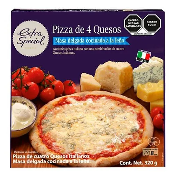 Pizza Extra Special de 4 quesos 320 g
