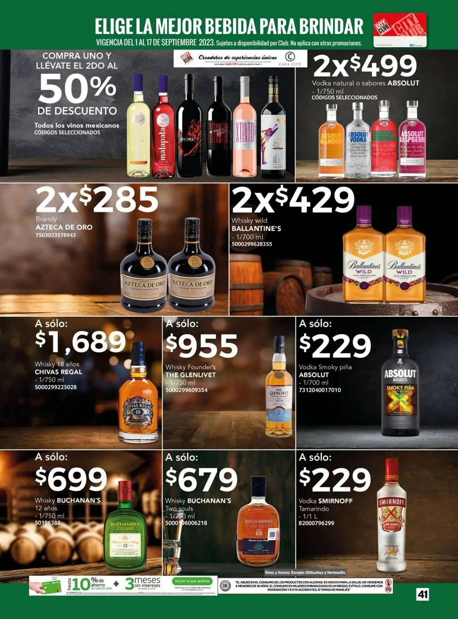 Catálogo de Catálogo City Club 1 de septiembre al 30 de septiembre 2023 - Pagina 41