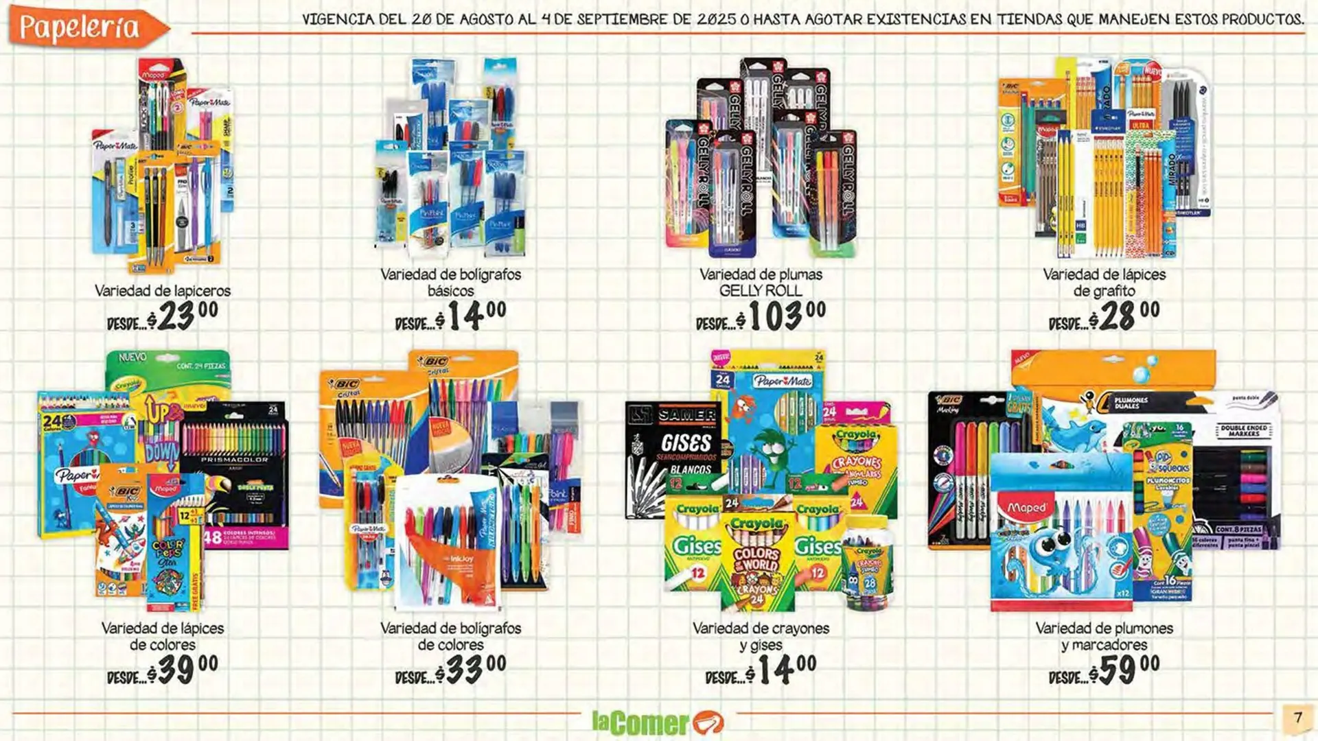 Catálogo de Catálogo La Comer 20 de agosto al 4 de septiembre 2025 - Pagina 7