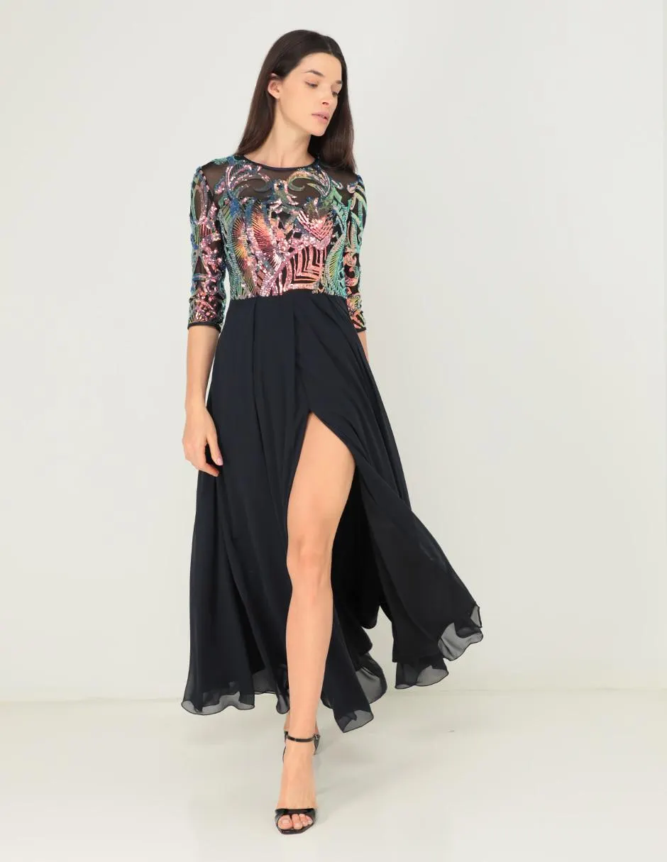 Vestido maxi de fiesta Ema Valdemossa