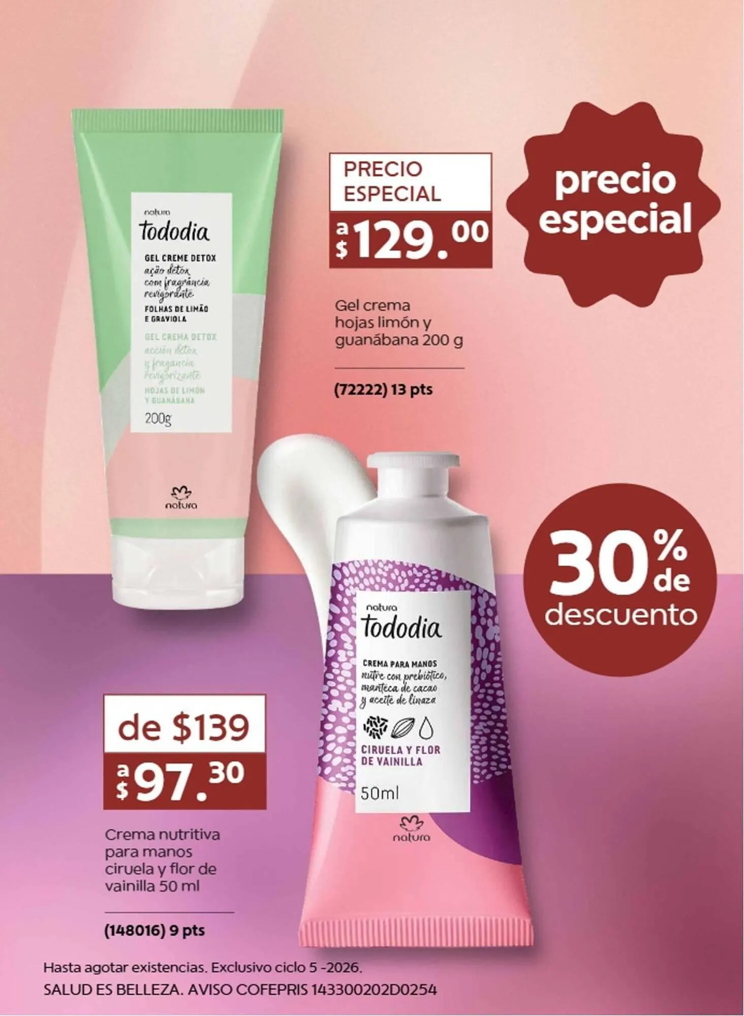 Catálogo de Catálogo Natura 1 de mayo al 31 de mayo 2026 - Pagina 6