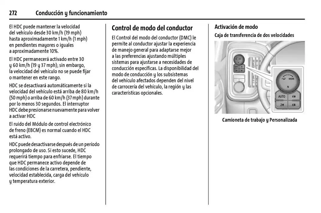 Catálogo de Cheyenne 2025 Manual del propietario 22 de enero al 31 de diciembre 2025 - Pagina 273