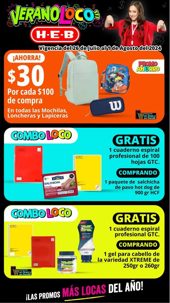 Catálogo de HEB - Combo Loco 29 de julio al 1 de agosto 2024 - Pagina 10