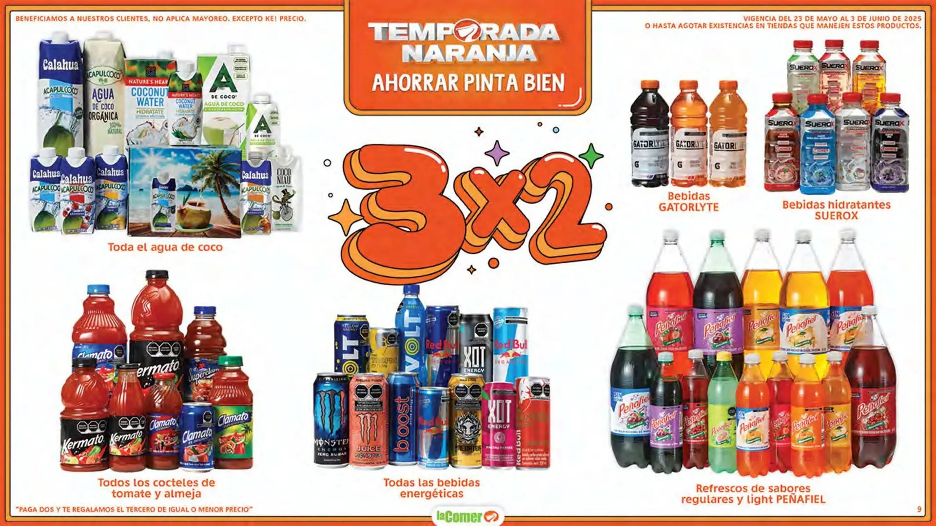 Catálogo de Catálogo La Comer 23 de mayo al 4 de junio 2025 - Pagina 9