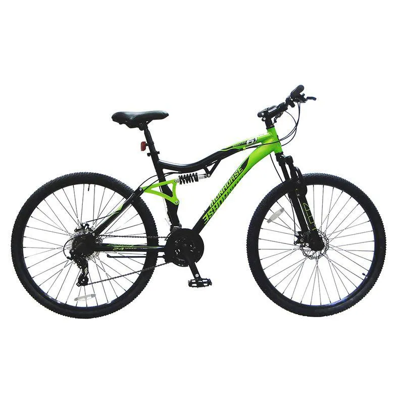 Bicicleta de Montaña Benotto Sinister 6.1 R29 24V Verde con Negro