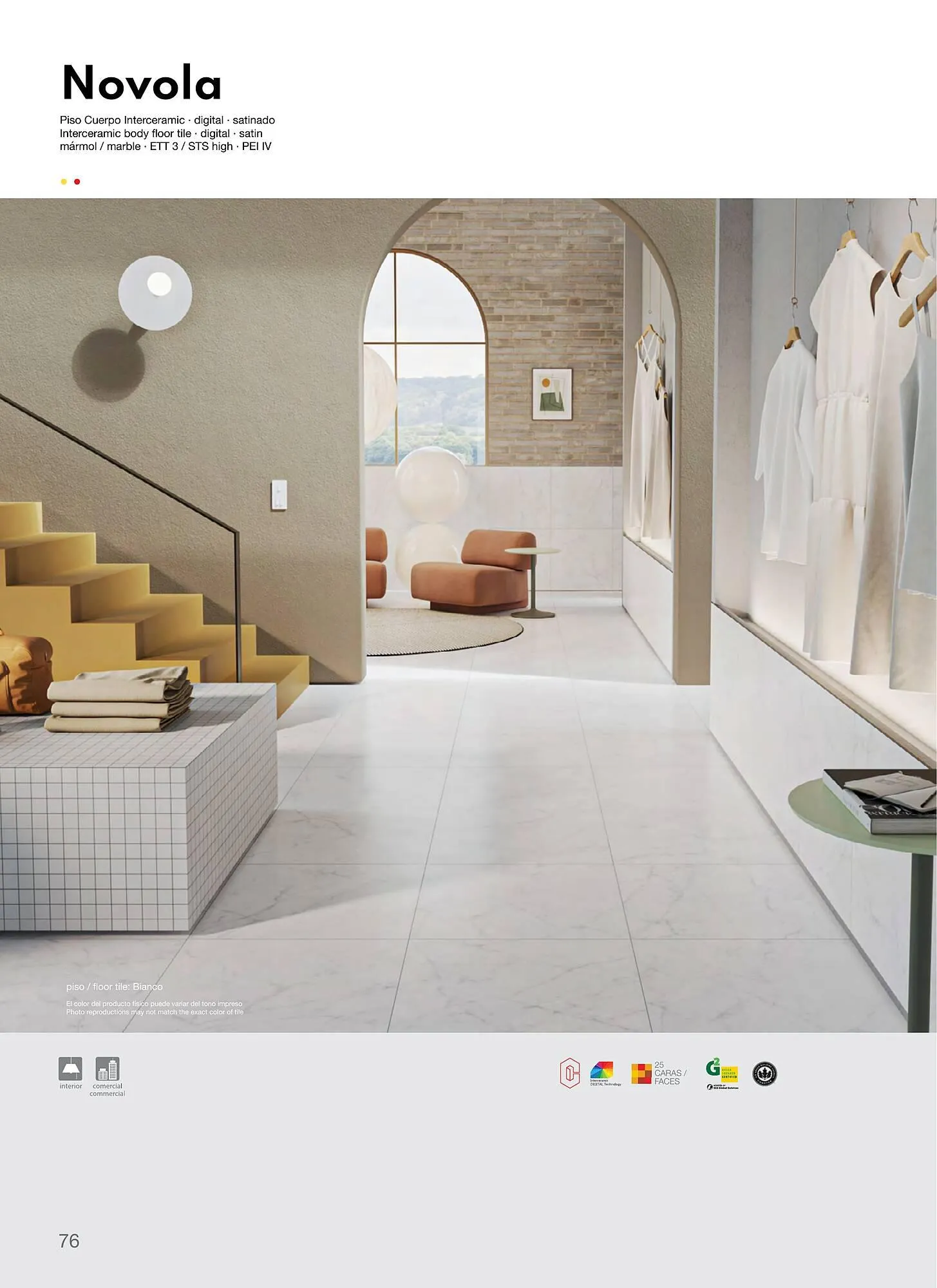 Catálogo de Catálogo Interceramic 12 de marzo al 31 de diciembre 2024 - Pagina 76