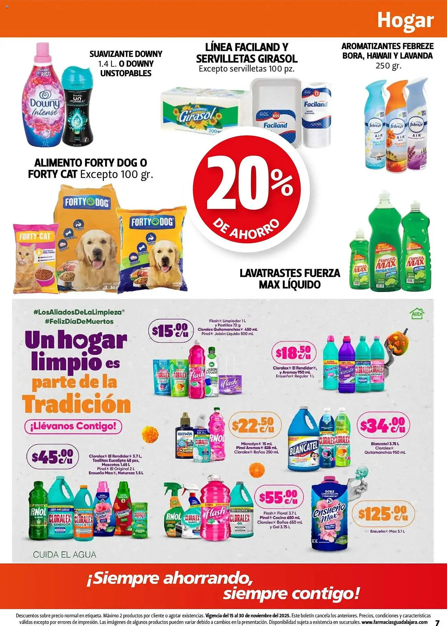 Catálogo de Folleto Farmacias Guadalajara 15 de noviembre al 30 de noviembre 2025 - Pagina 7