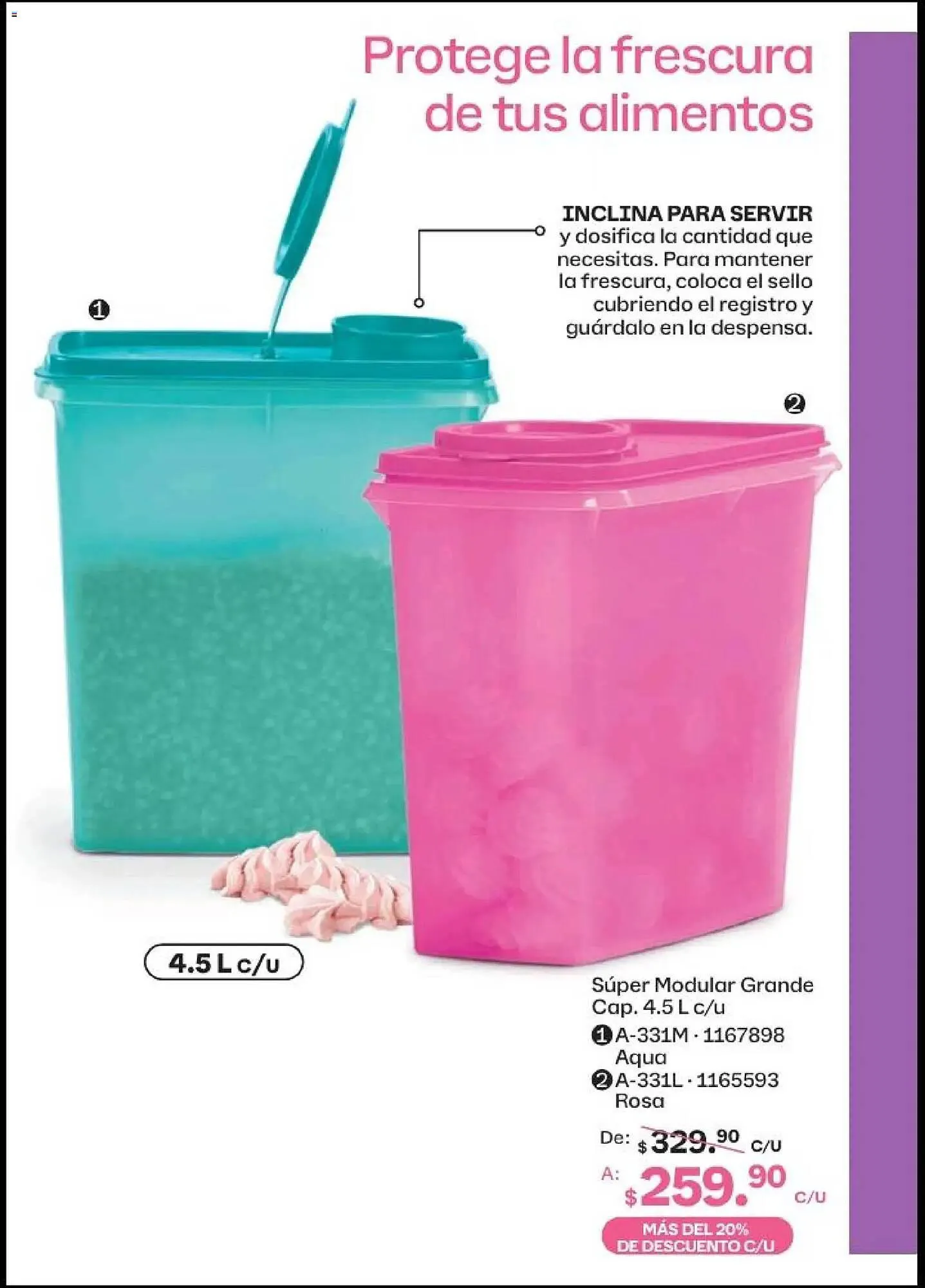 Catálogo de Catálogo Tupperware 20 de abril al 17 de mayo 2026 - Pagina 7