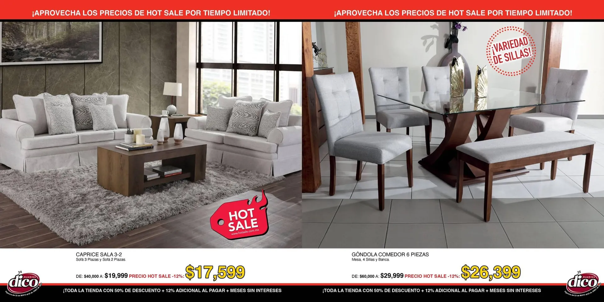 Catálogo de Catálogo Muebles Dico 23 de mayo al 3 de junio 2025 - Pagina 13