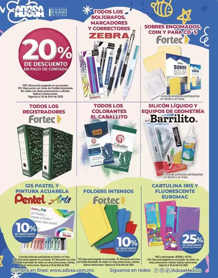 Catálogo de Ofertas Adosa 2 de abril al 30 de abril 2025 - Pagina 2
