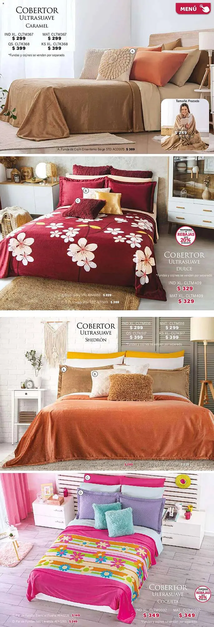 Catálogo de Catálogo Colchas Concord 1 de febrero al 2 de mayo 2026 - Pagina 195