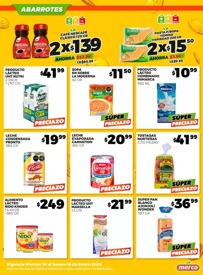Catálogo de Folleto Merco 10 de enero al 16 de enero 2025 - Pagina 10