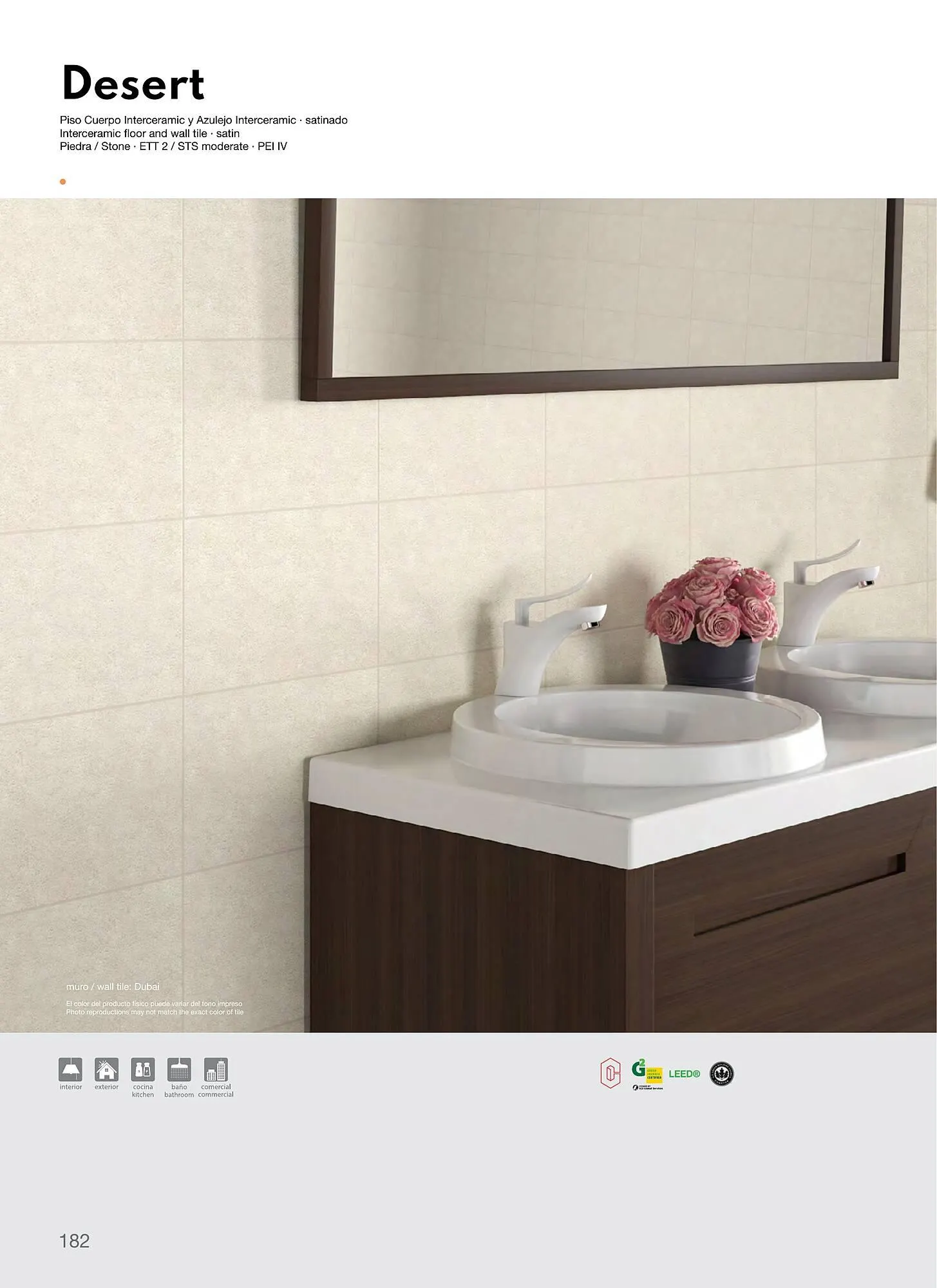 Catálogo de Catálogo Interceramic 12 de marzo al 31 de diciembre 2024 - Pagina 182
