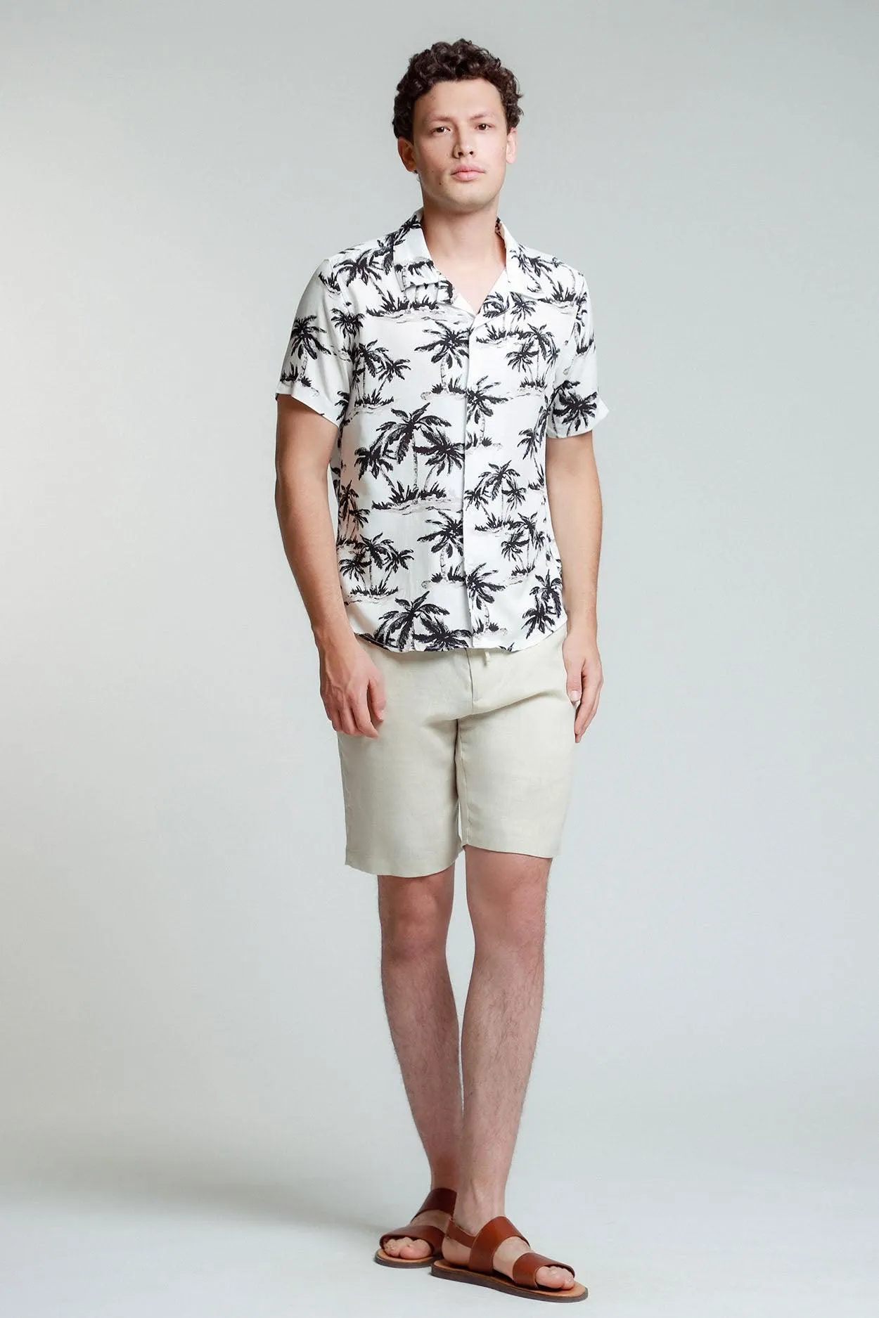 Camisa Estampado Tropical