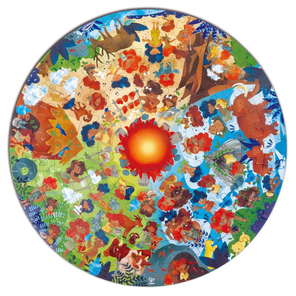 ROMPECABEZAS DE LA EDAD DE PIEDRA