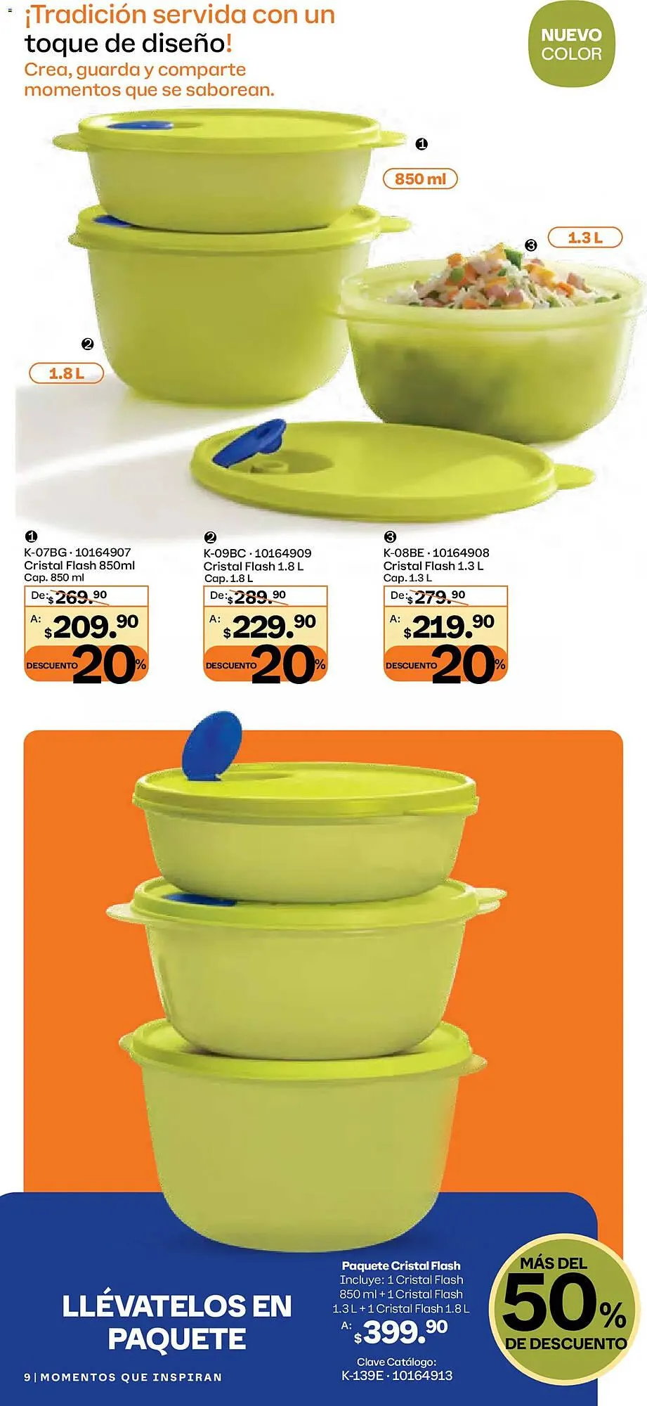Catálogo de Catálogo Tupperware 29 de diciembre al 26 de enero 2026 - Pagina 9