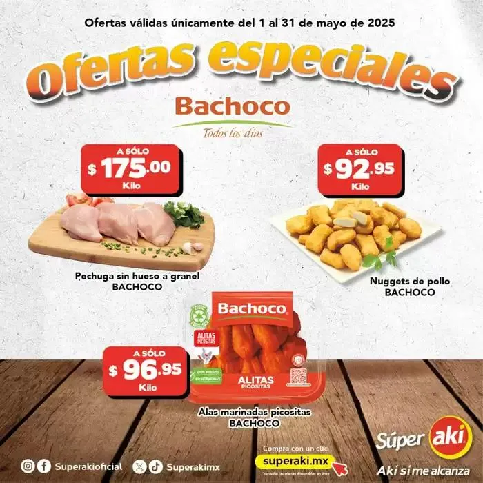 Catálogo de Bachoco 2 de mayo al 31 de mayo 2025 - Pagina 1