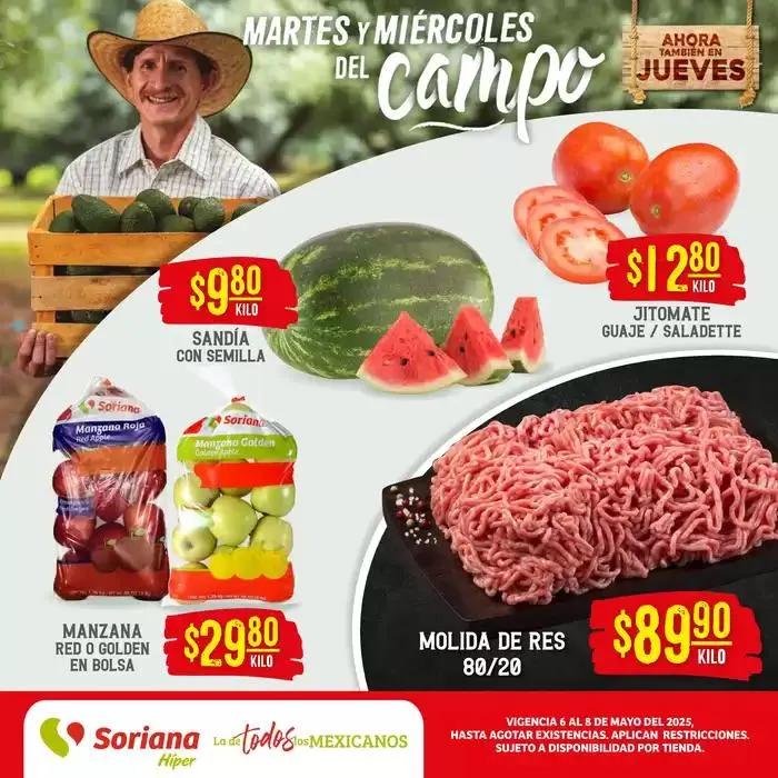 Catálogo de Martes y Miércoles del Campo Híper Chihuahua 6 de mayo al 8 de mayo 2025 - Pagina 1