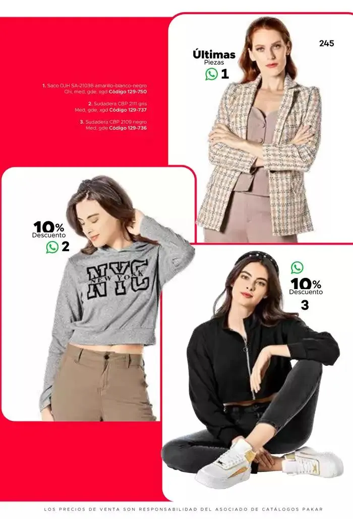 Catálogo de Pakar Ropa 31 de enero al 31 de agosto 2025 - Pagina 245