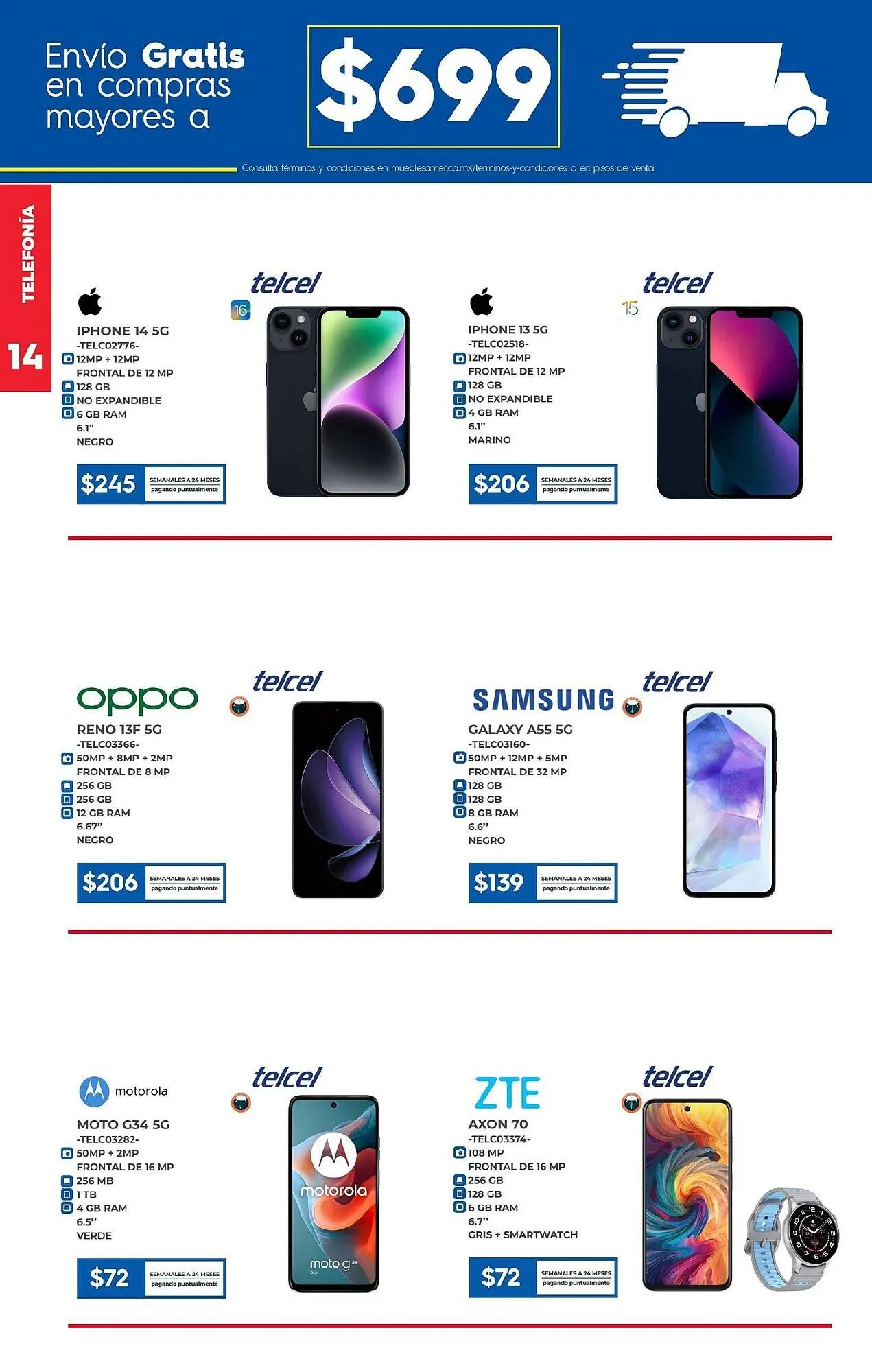 Catálogo de Catálogo Muebles América 21 de julio al 15 de agosto 2025 - Pagina 14