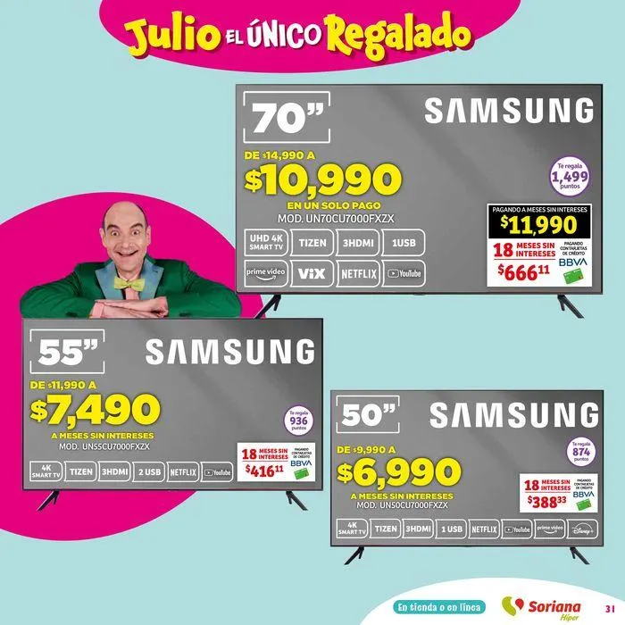 Catálogo de Julio Regalado Híper 12 de julio al 17 de julio 2024 - Pagina 31