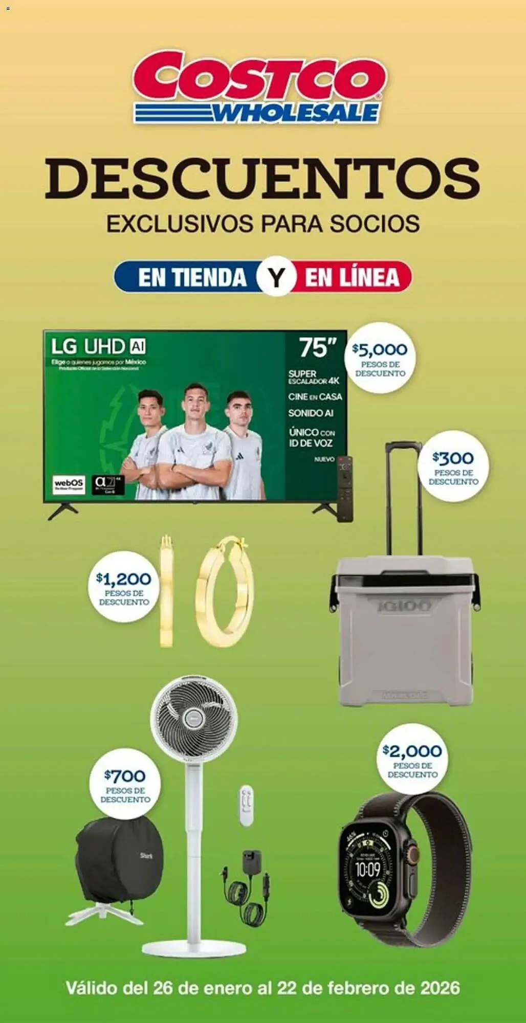 Catálogo de Catálogo Costco 26 de enero al 22 de febrero 2026 - Pagina 1