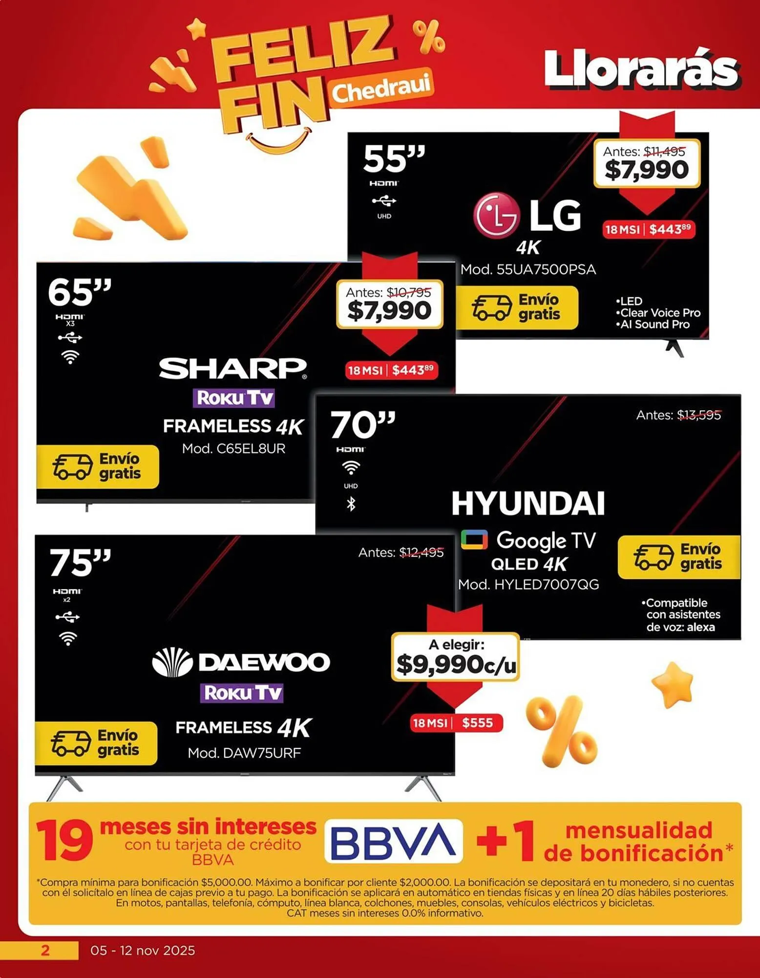 Catálogo de Folleto Chedraui 5 de noviembre al 12 de noviembre 2025 - Pagina 2