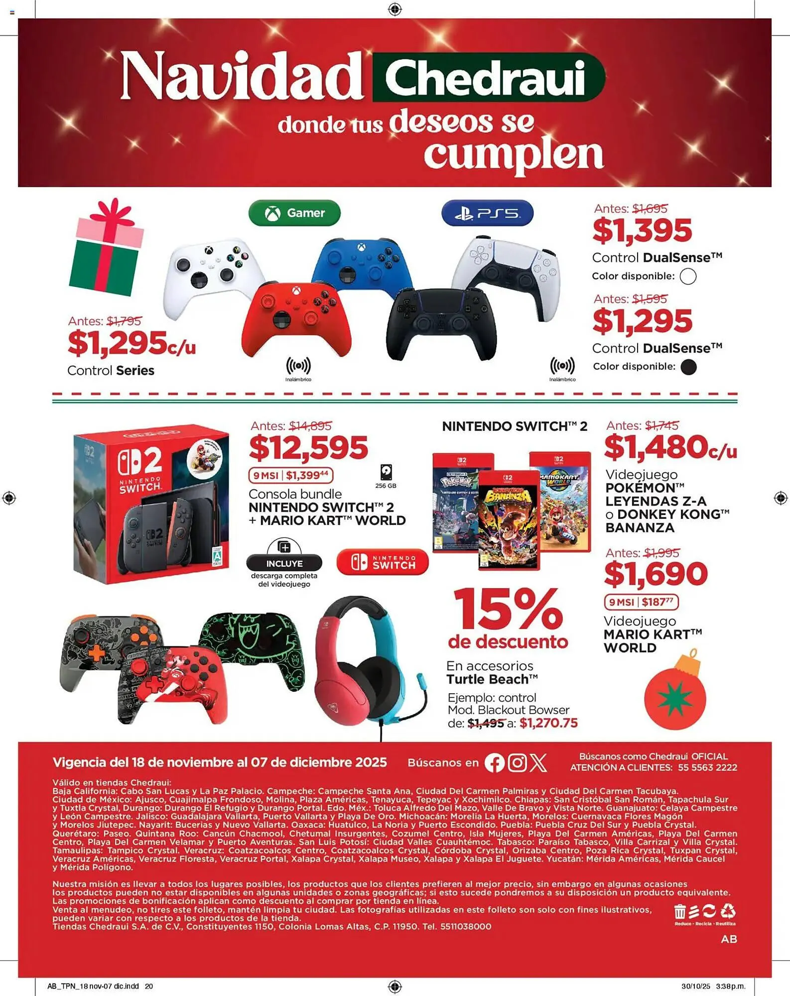 Catálogo de Folleto Chedraui 18 de noviembre al 8 de diciembre 2025 - Pagina 20